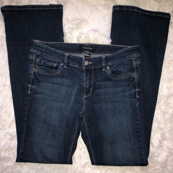 White House Black Market Pants - White House Black Market boot cut jeans size 6R